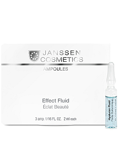 Janssen Cosmetics Ampoules Hyaluron Fluid - Ультраувлажняющая сыворотка с гиалуроновой кислотой 3 x 2 мл